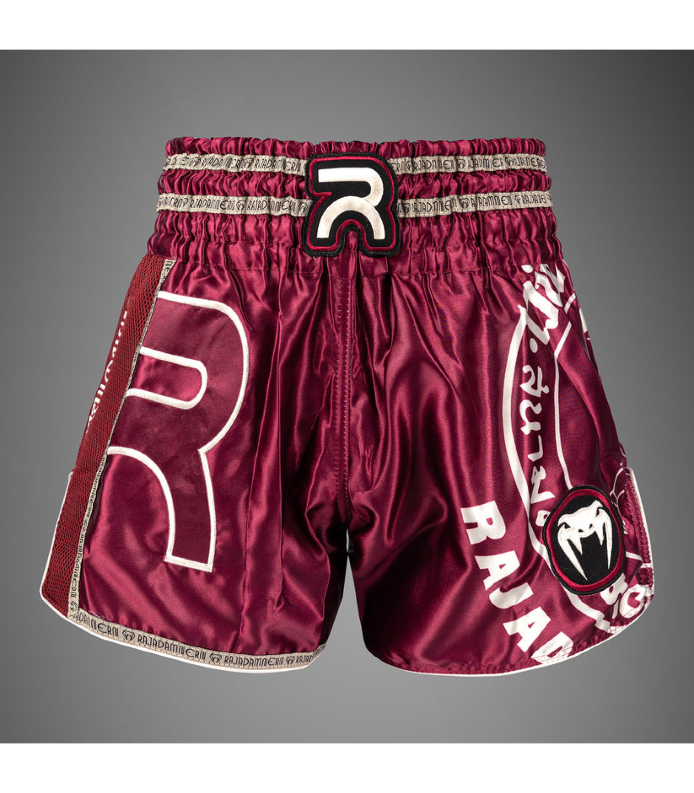 Шорти - Venum x Rajadamnern Muay Thai Shorts - Burgundy​